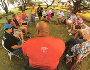 Liko teaching oli on Moloka'i